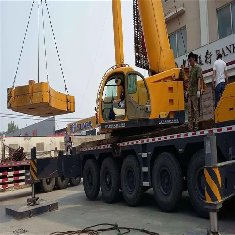 福建当地吊车出租|机器吊装|75吨|工厂搬迁服务